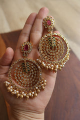 Circles Leaf Big AD Chaandbalis
