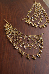 5 Layer Pearls Ear Chain