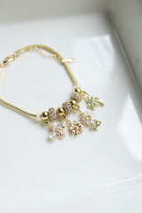 Palm Tree Charms Bracelet