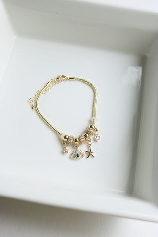 Evil Eye Charms Bracelet