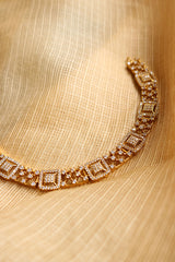 Delicate AD Square stones set