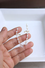 AD Tear Drop Line Ear cuffs