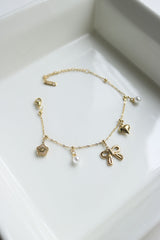 Bow Pearl Bracelet