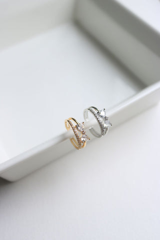 Dainty Bow Finger Ring