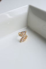Leaf Wrap Finger Ring