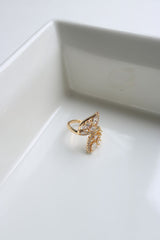 Leaf Wrap Finger Ring