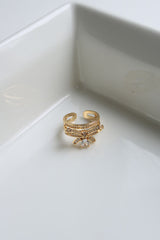 Big Bow Finger Ring