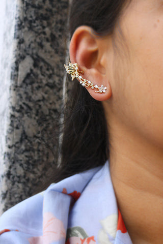 AD Butterfly Ear cuffs