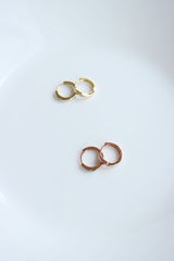 Single Stone Tiny Bali Earrings