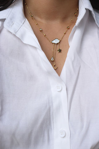 Cloud Drop Hangings Chain