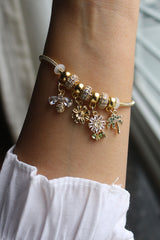 Palm Tree Charms Bracelet