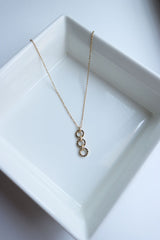 Circles Dainty Chain