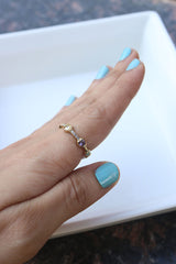 AD Little Hearts Finger Ring