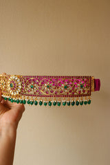 Matte Kundan Waist Belt 1