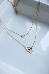 Heart Lock Dainty Chain