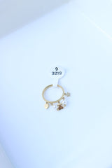 Star Charms Finger Ring