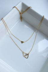 Heart Lock Dainty Chain