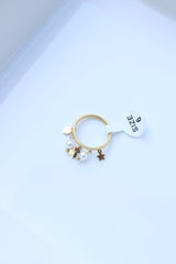 Star Charms Finger Ring