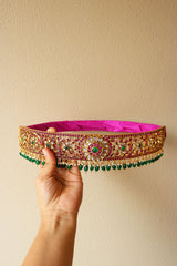 Matte Kundan Waist Belt 1