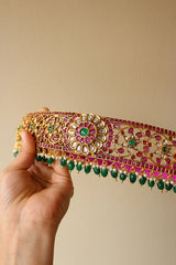 Matte Kundan Waist Belt 1