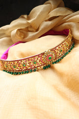 Matte Kundan Waist Belt 1