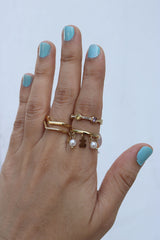 Star Charms Finger Ring