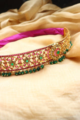 Matte Kundan Waist Belt 1