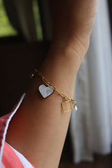 Heart Charms Bracelet