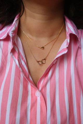 Heart Lock Dainty Chain