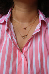 Heart Lock Dainty Chain