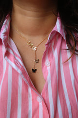 Butterflies Dainty V Chain