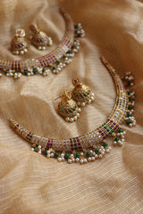 AD Square Dot Hasli Set