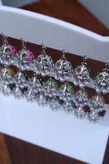 Mini Triangle Enamel Jhumkis (Colors available)