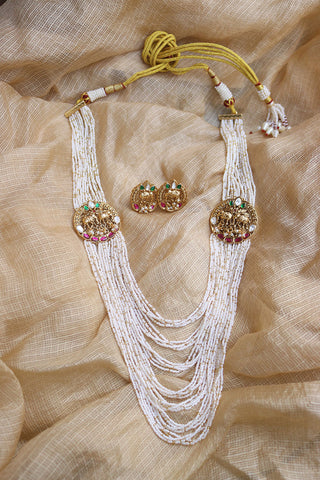 Haathi Beads Long Necklace