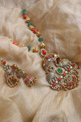 Coral Pumpkin Maala Set