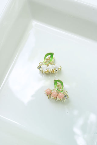 Enamel Tulips Small Claw Clip