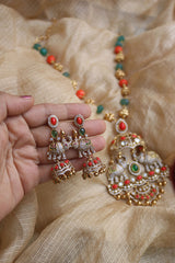 Coral Pumpkin Maala Set