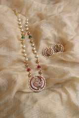 Chaand Pendant Maala Set