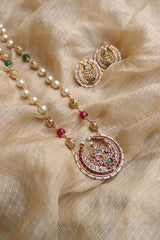 Chaand Pendant Maala Set