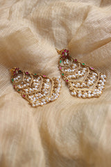 Multi Step Jadau Pearl Chaandbalis