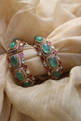 Set of 2 Polki Stone Kadas