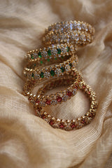 Set of 2 AD Oval Flower Kadas