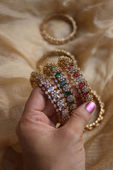 Set of 2 AD Oval Flower Kadas