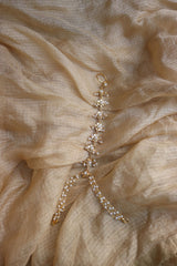 Matte Pearl Flower Haathphool