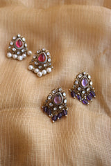 Victorian Tilak Drop Studs