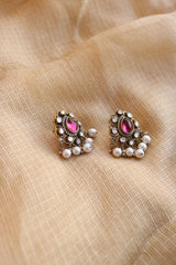 Victorian Tilak Drop Studs