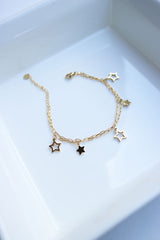 Stars Charm Bracelet