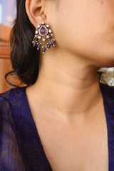 Victorian Tilak Drop Studs