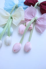 Tulip Bow Barette