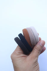 Set of 5 Basic Hair Ties